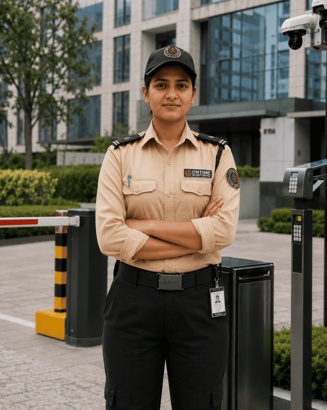 Lady Security Guard